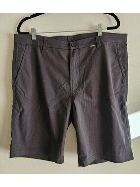 Cariloha Bamboo Viscose Performance Utility Cargo 9" Shorts  38 Grey